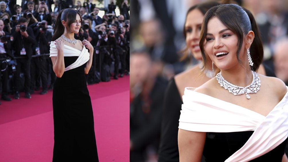 Selena Gomez en la alfombra roja del festival Cannes