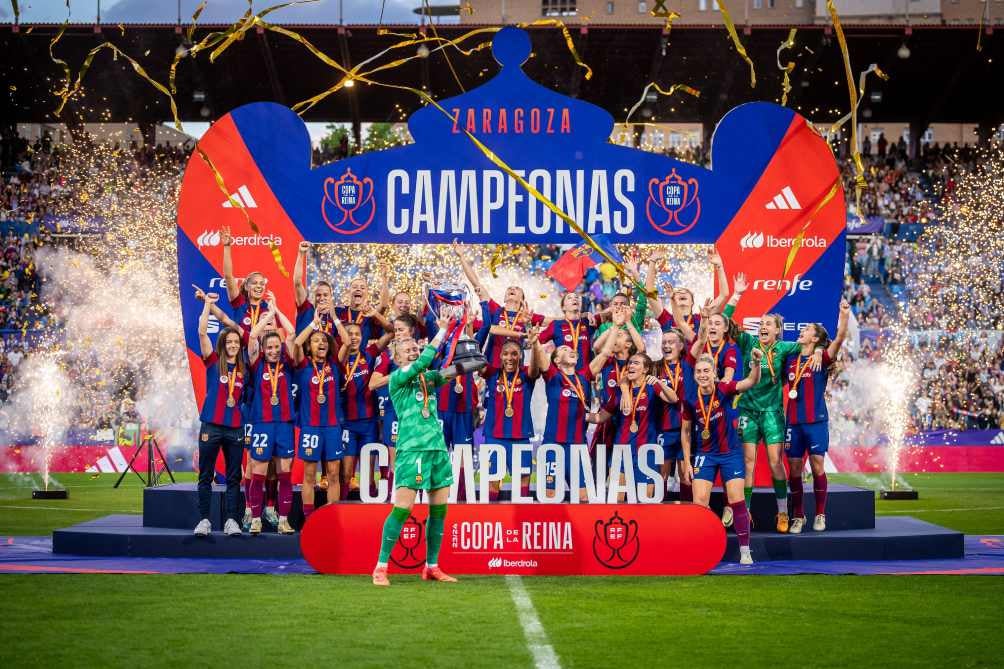 Barcelona logró su décima Copa de la Reina