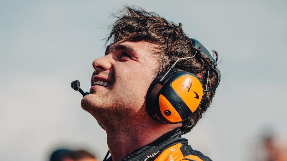 El piloto mexicano en la Indycar 