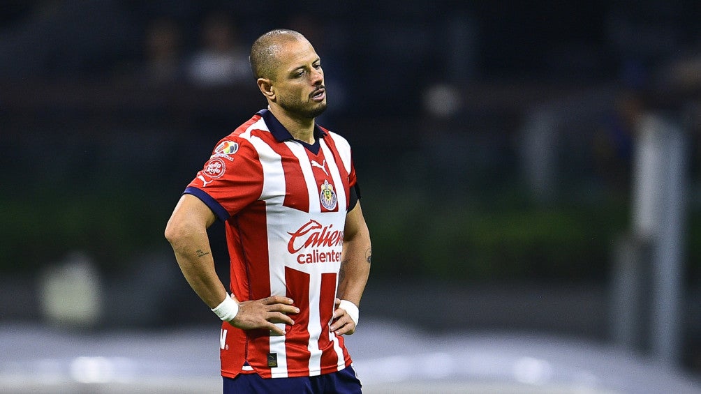 Chicharito entró al campo e inmeditamente el América anota gol