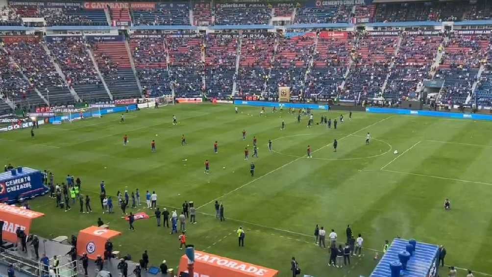 Se vivió un ambientazo en el otrora Estadio Azul. 