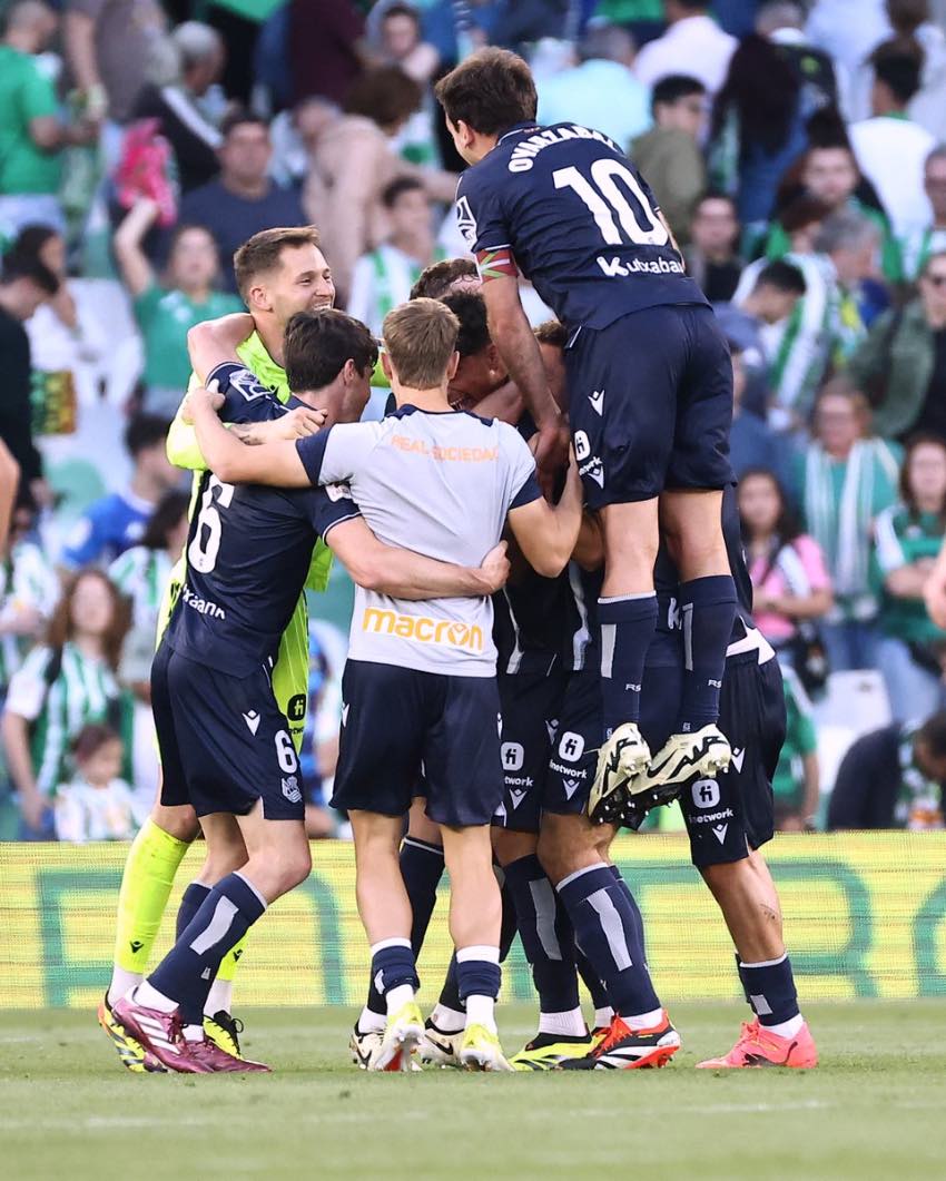 Real Sociedad clasificó a Conference League