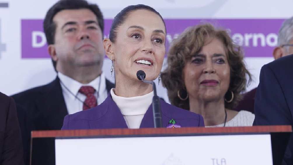 La candidata de Morena obtuvo el 49% de apoyo de los encuestados.