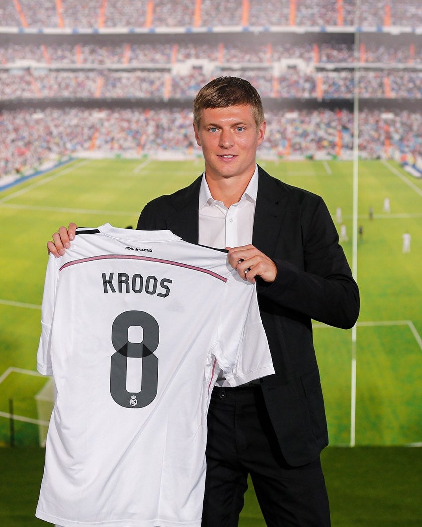 Kroos en su llegada al Real Madrid