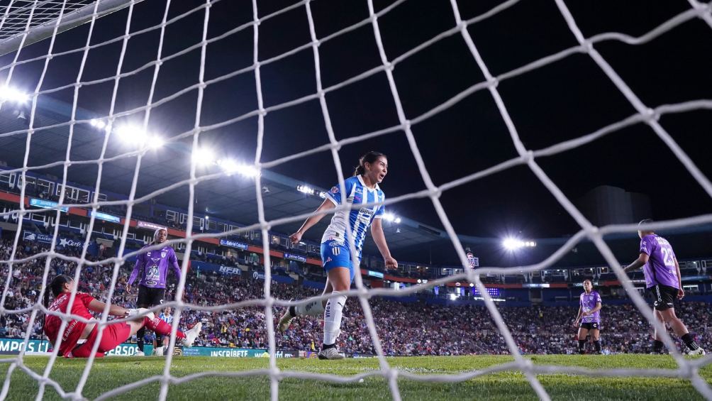 Gol de Nicole en Semis vs Pachuca