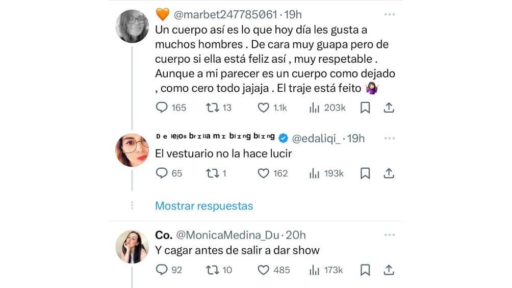 Varios usuarios en redes sociales atacaron a la cantante. 