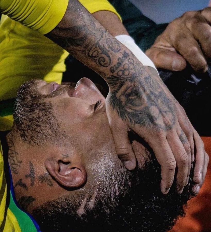 Neymar se lesionó el año pasado