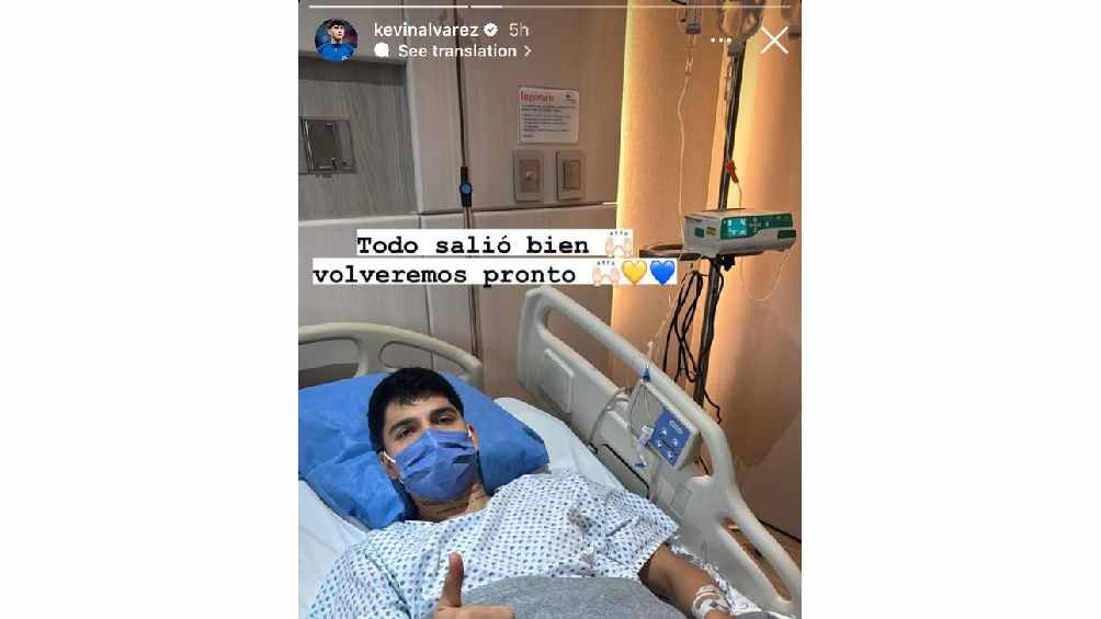 Fue operado con éxito