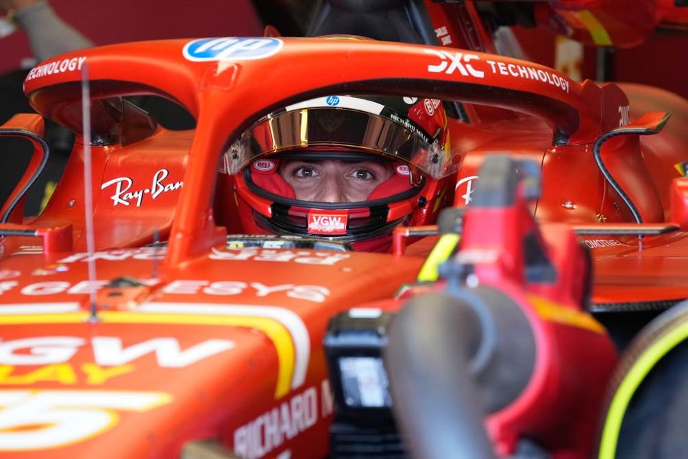 Sainz en  el Autódromo Enzo e Dino Ferrari