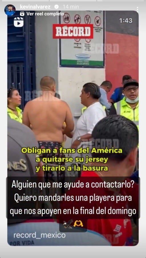 Kevin Álvarez busca a los aficionados