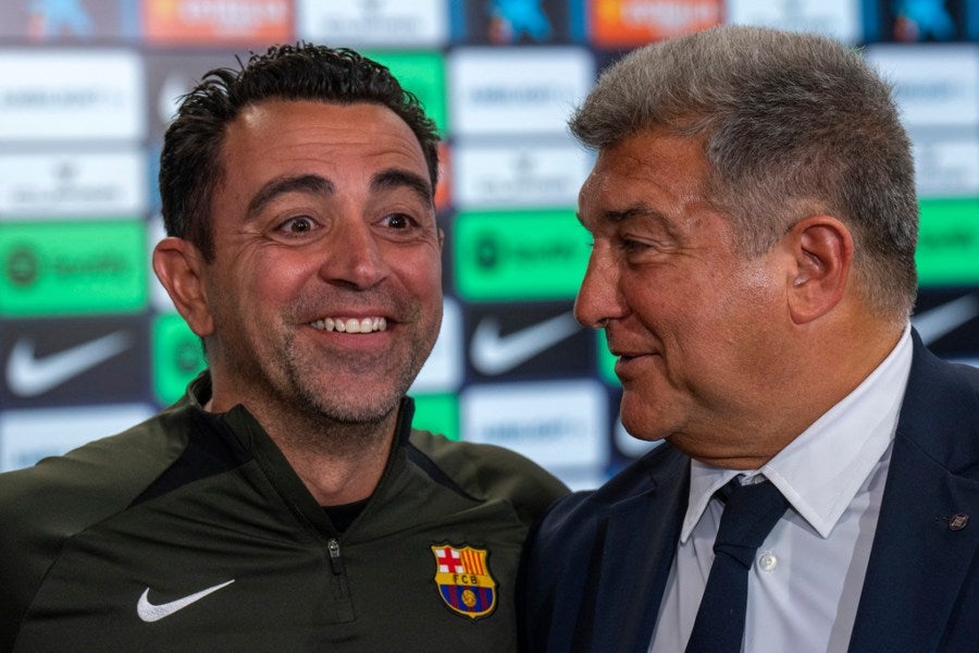 Xavi y Joan Laporta 'quebraron' su relación