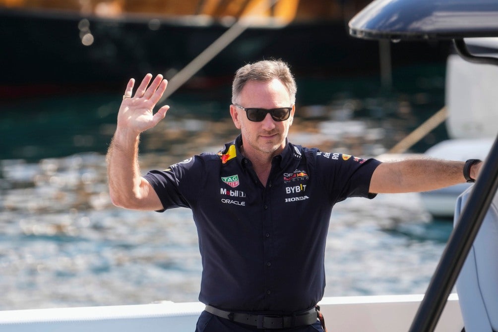 Christian Horner en el Gran Premio de Mónaco 