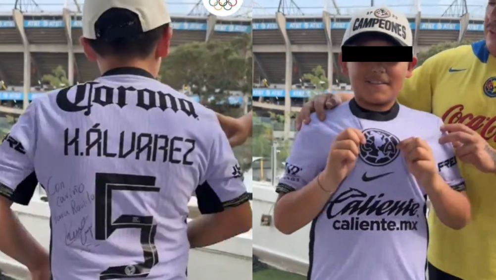 Kevin Álvarez regaló jersey a aficionados que les tiraron su playera a la basura