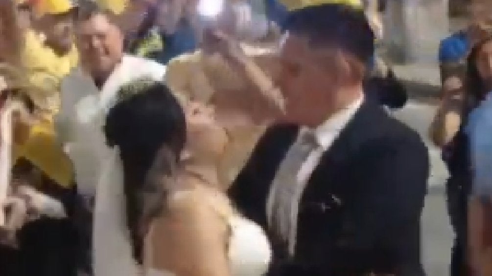 El matrimonio lució en la gala 