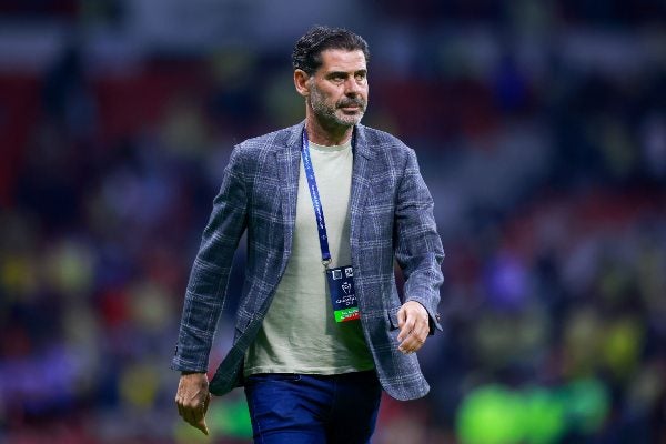 Hierro en el Estadio Azteca