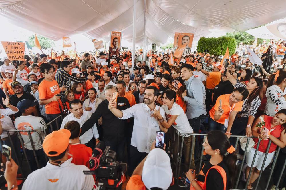 Jorge tuvo su último acto en Tlaxcala para luego viajar a la CDMX para su festival.