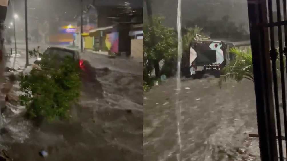 Por fortuna, todo quedó en daños materiales, sin reportes de víctimas. 