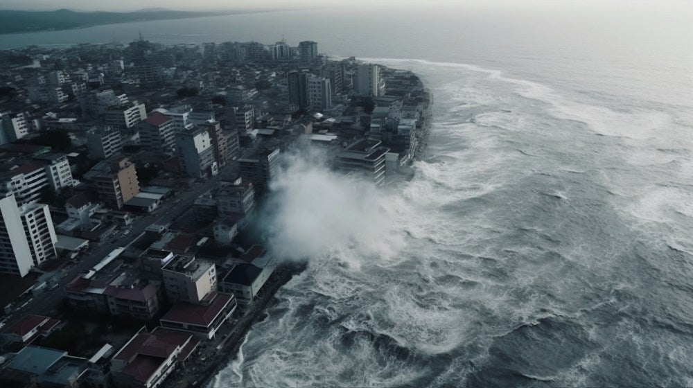 Un tsunami podría golpear este año a Asia.