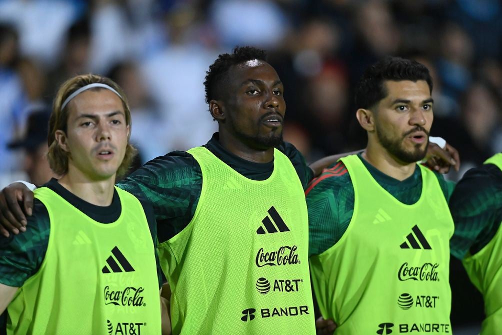 Córdova, Quiñones y Henry con la Selección Mexicana 