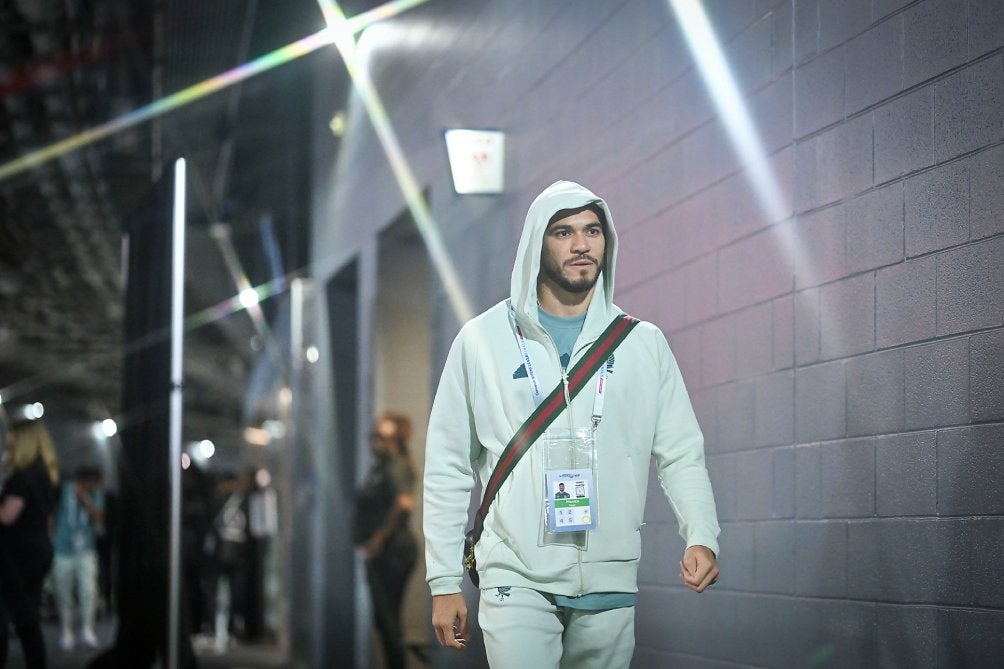 Henry en concentración con la Selección Mexicana 