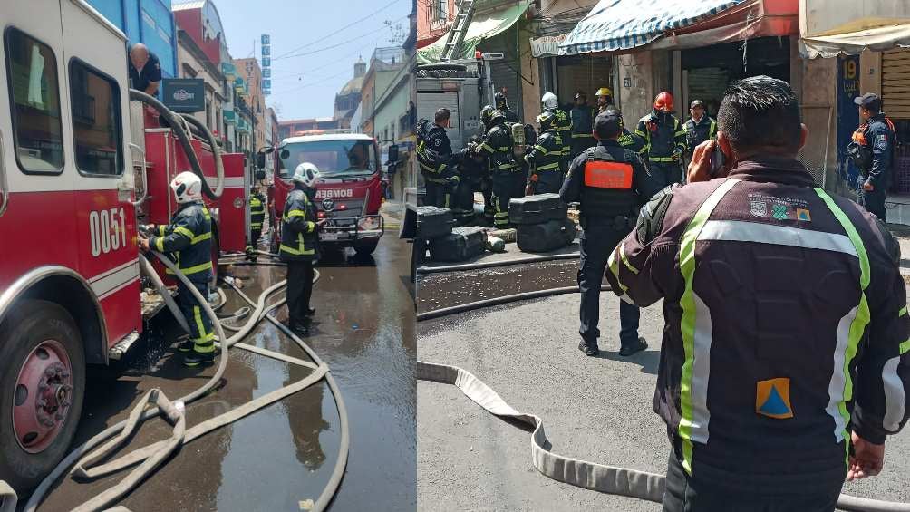 Fueron seis horas las que tardaron los bomberos para sofocar las llamas. 