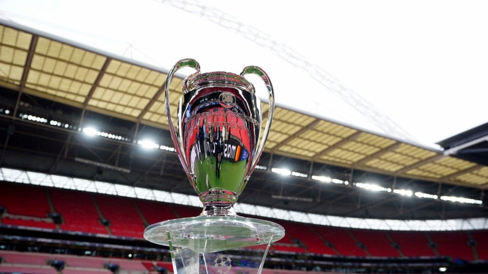 Trofeo de la Champions League en Wembley
