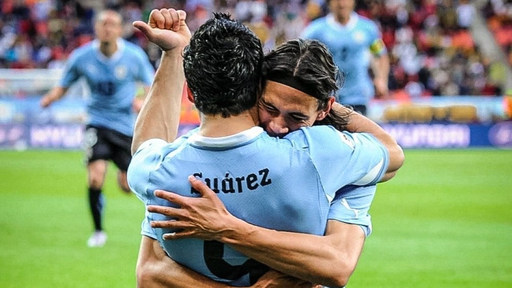 Cavani y Suárez jugaron tres Mundiales juntos