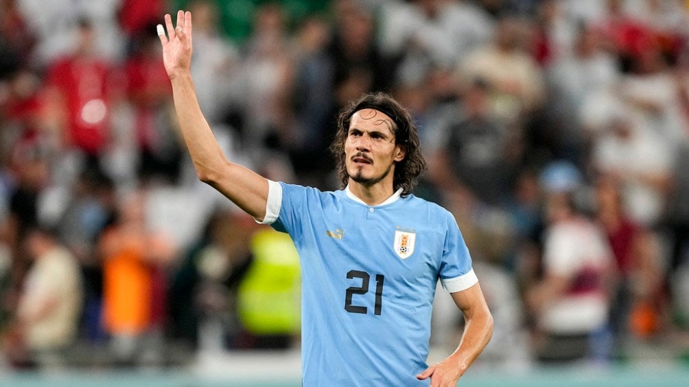 Cavani se va como el segundo goleador historico de Uruguay