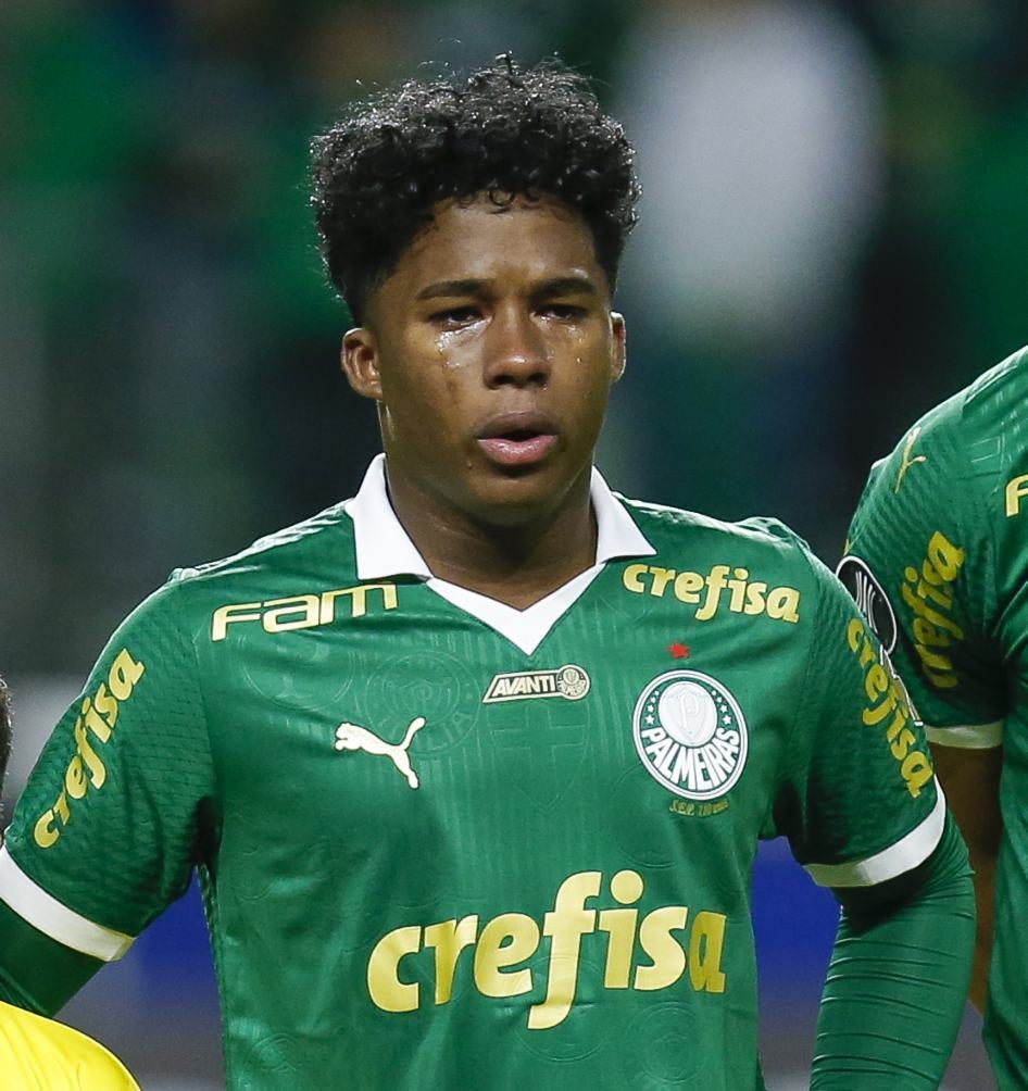 Endrick se va como figura del Palmeiras con tan solo 17 años