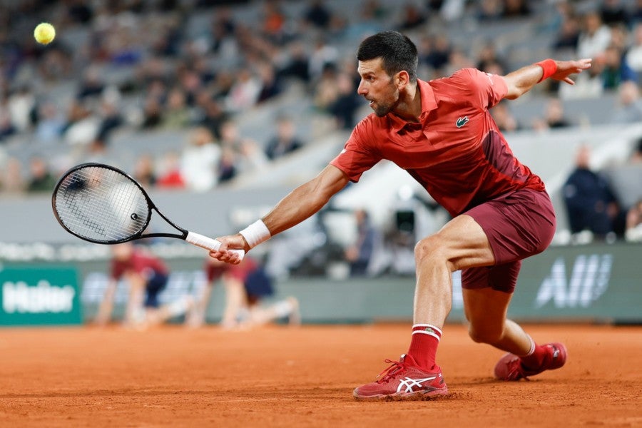 Novak Djokovic ganó en cinco sets