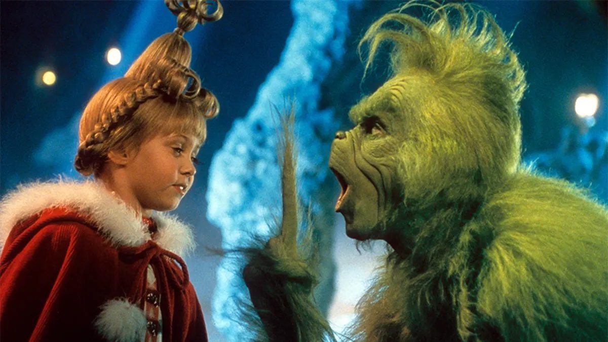 La cantante fue la pequeña protagonista de 'El Grinch'.