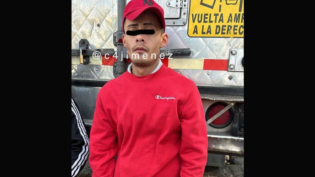 Este fue el otro joven detenido por presuntamente vandalizar casillas en Tlalnepantla. 