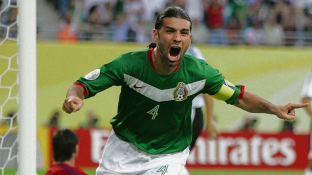 Rafa Márquez en el Mundial de 2006