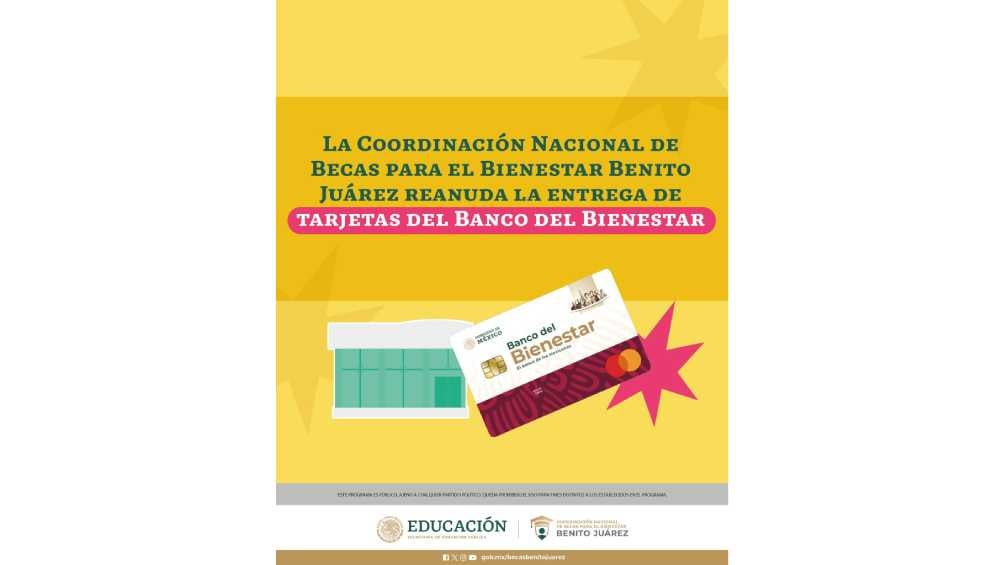 Se anunció que en junio se reanudará la entrega de tarjetas nuevas. 