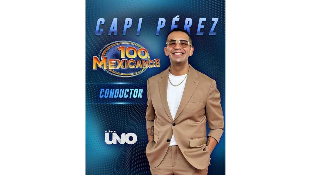 El Capi Pérez está grabando para su nuevo programa 100 Mexicanos 