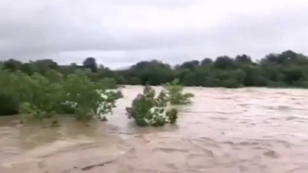 El río ubicado en Udine se desbordó producto de las intentas lluvias. 