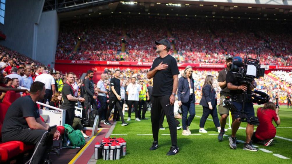 Klopp se despide en Anfield