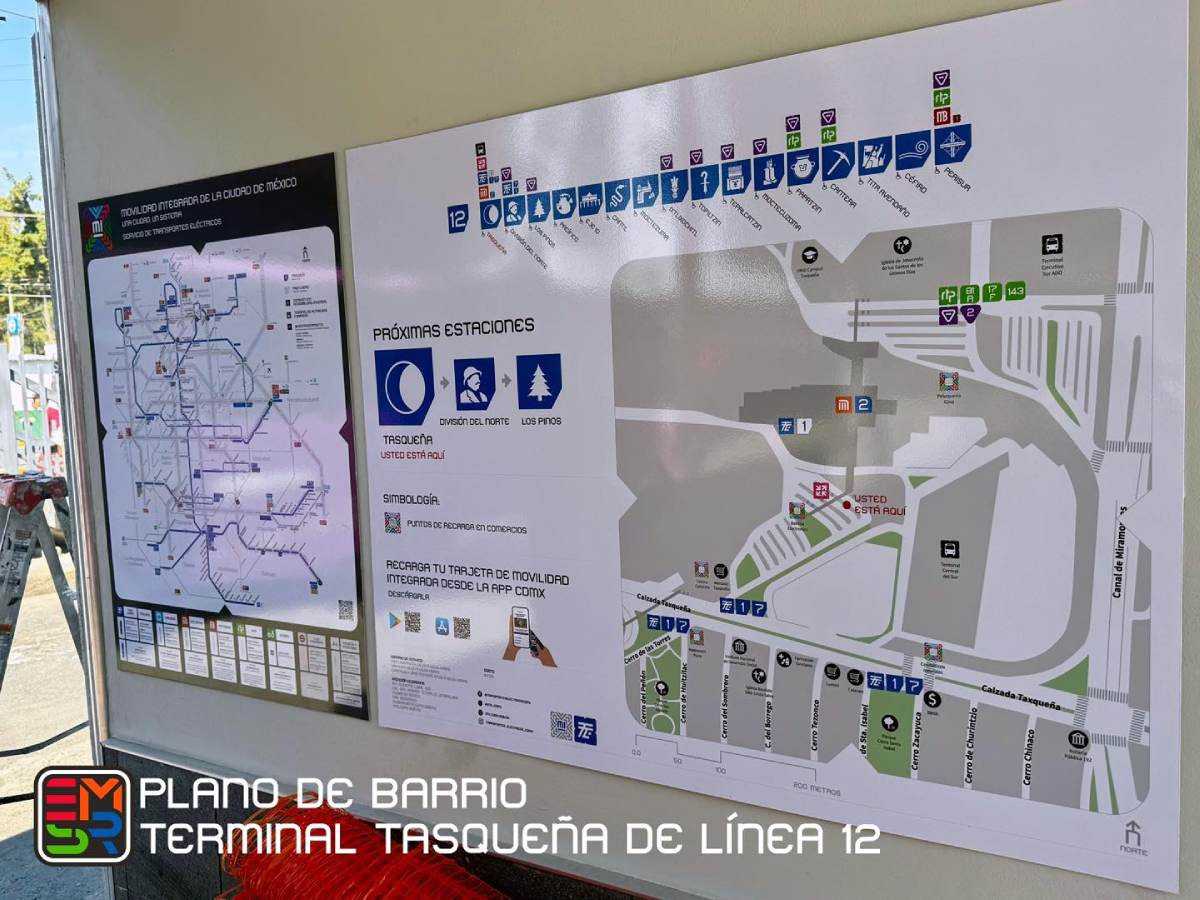 Serán 19 estaciones que componen la ruta de Taxqueña a Perisur.