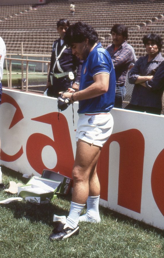 Diego Armando Maradona en 1986