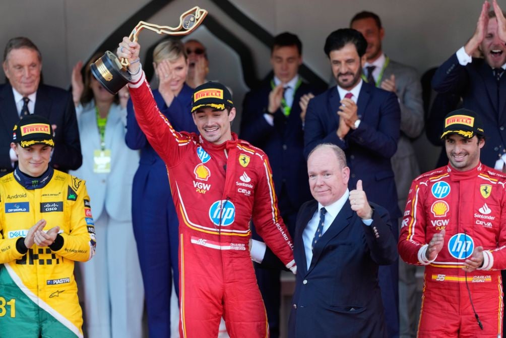 Leclerc ganó en el pasado Gran Premio de Mónaco 