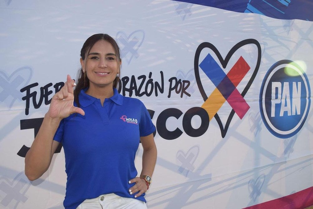 Paola se lanzó por la coalición de Fuerza y Corazón de México