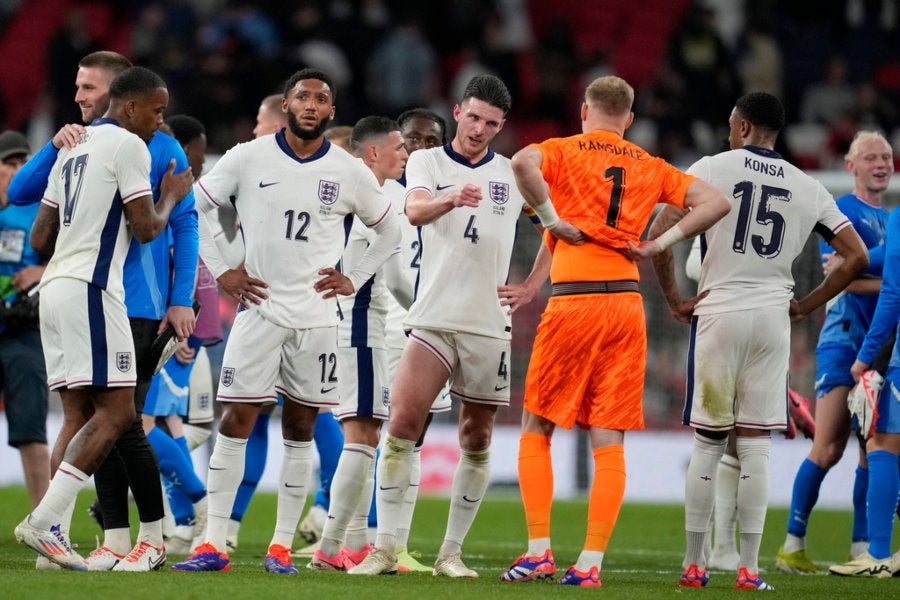 Inglaterra cayó 0-1 ante Islandia