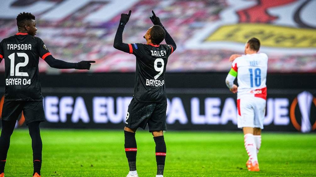 Bailey con el Bayer Leverkusen