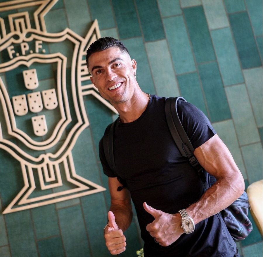 Cristiano Ronaldo con Portugal