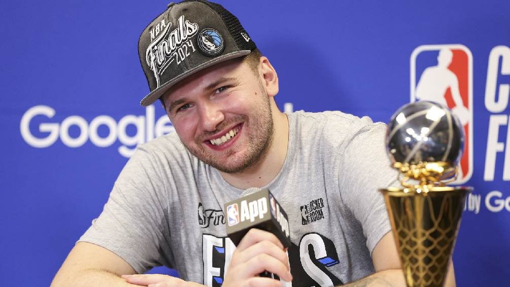 Doncic tras ganar la Conferencia del Oeste