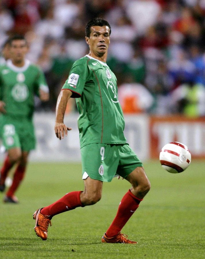 Jared Borgetti con la Selección Mexicana