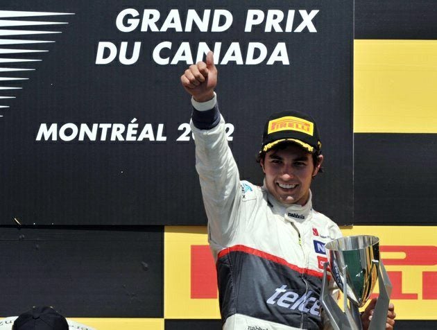 Checo finalizó tercer lugar en Canadá en 2012