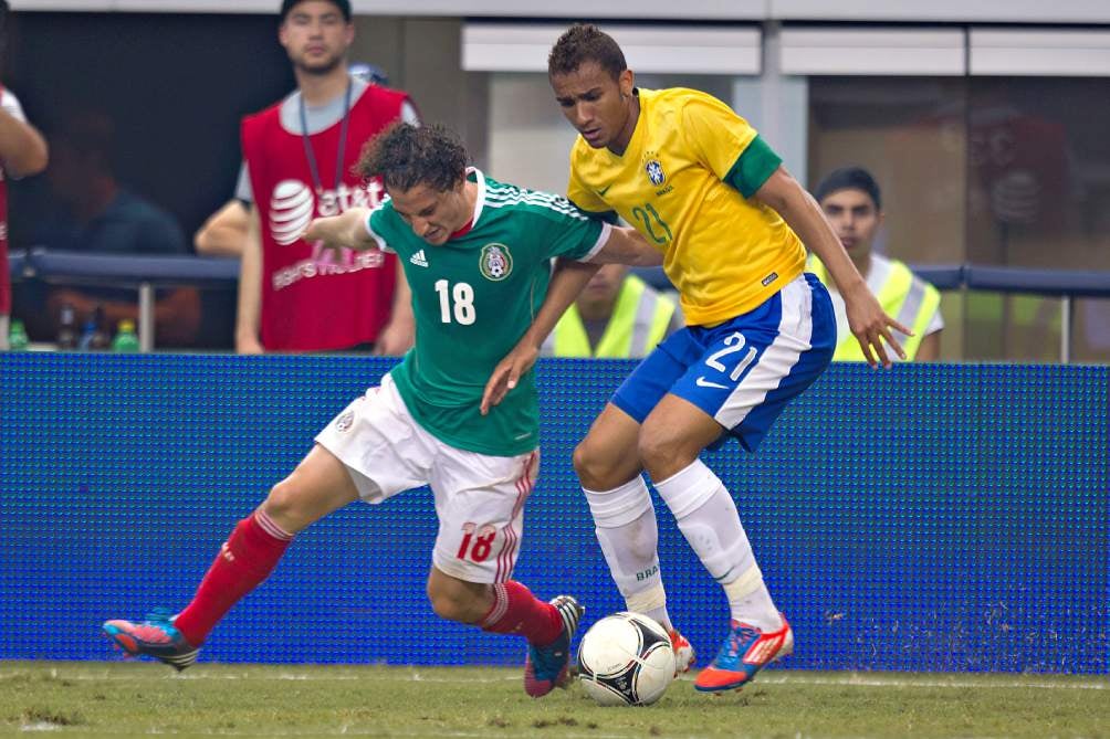 Guardado contra Brasil en 2012