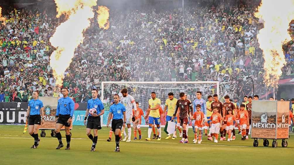 Mexico vs Brasil se detuvo tras escucharse el grito homofóbico en el Kyle Field