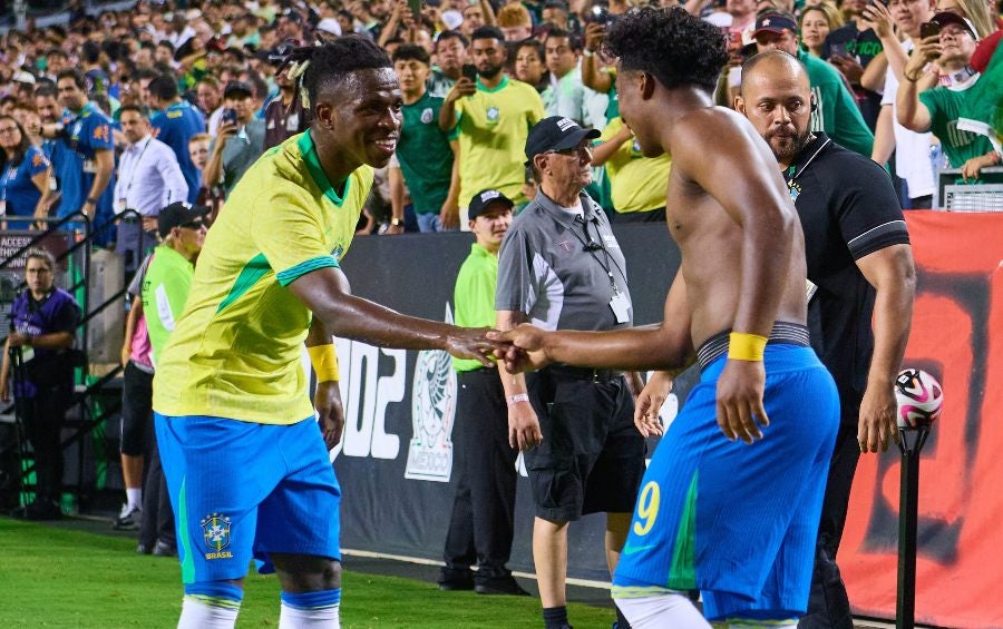 Endrick anotó el gol de la victoria ante México